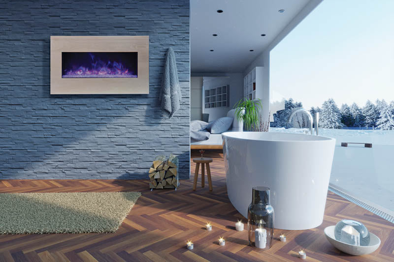 Amantii Panorama Birch Mantel Surround – product image 6