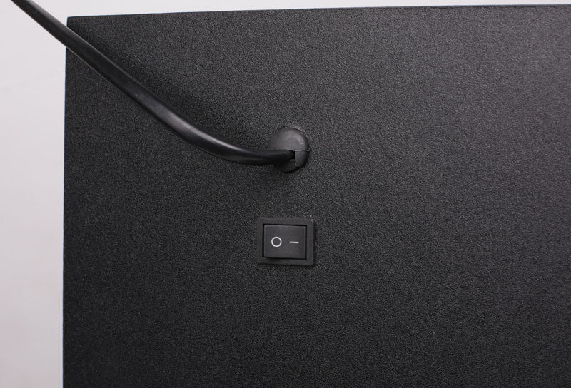 Amantii 25" 3-Sided Glass Electric Fireplace CUBE