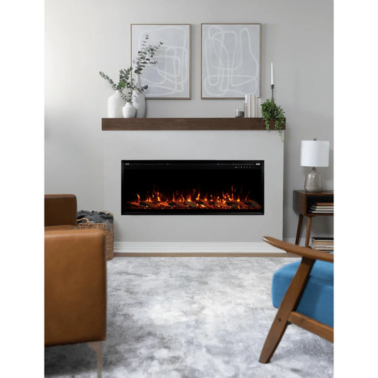 Touchstone Sideline Elite Pro recessed electric fireplace