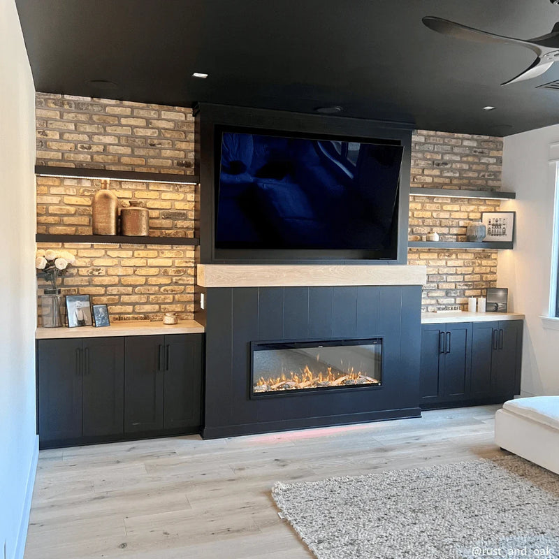 Touchstone Sideline Elite Pro 36-Inch recessed electric fireplace