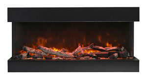 Amantii 60" 3 Sided Glass Smart Electric Fireplace Built-in Only 60-TRU-VIEW-XL-DEEP