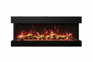 Amantii 72" 3 Sided Glass Smart Electric Fireplace Built-in Only 72-TRU-VIEW-XL-DEEP