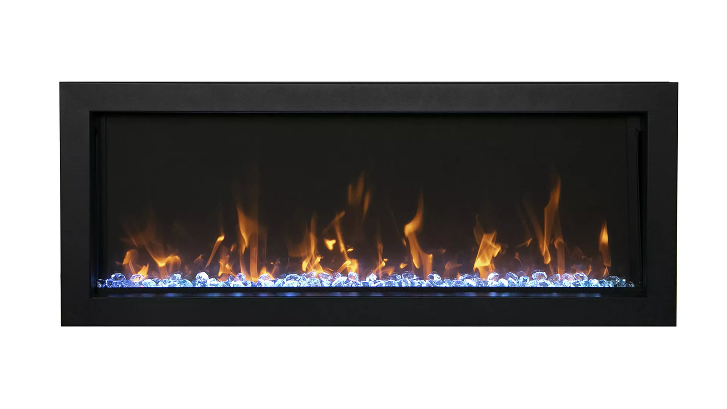 Remii 45" Extra Slim Indoor or Outdoor Built-In Only Smart Electric Fireplace