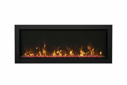 Remii 55" Extra Slim Indoor or Outdoor Built-In Only Smart Electric Fireplace