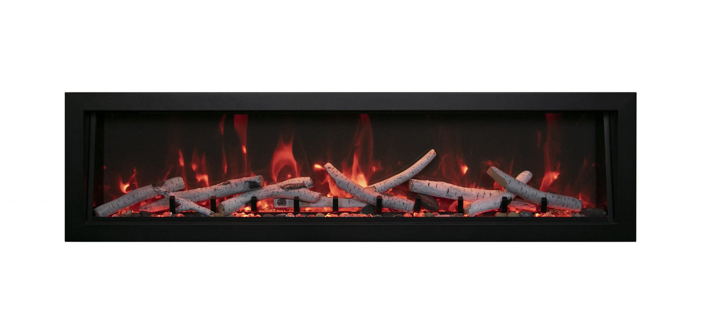 Remii 65" Deep Indoor or Outdoor Built-In Only Smart Electric Fireplace