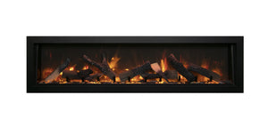 Amantii 60" Smart Electric Deep Built-in Only Comes with Optional Black Steel Surround BI-60-DEEP-OD
