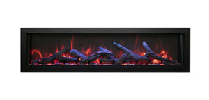 Amantii 72" Smart Electric Deep Built-in Only Comes with Optional Black Steel Surround BI-72-DEEP-OD