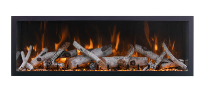 Amantii 50″ Wide – Deep Indoor or Outdoor Built-in Smart Electric Fireplace