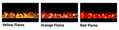 Amantii Traditional Lumina yellow, orange and red flame color options