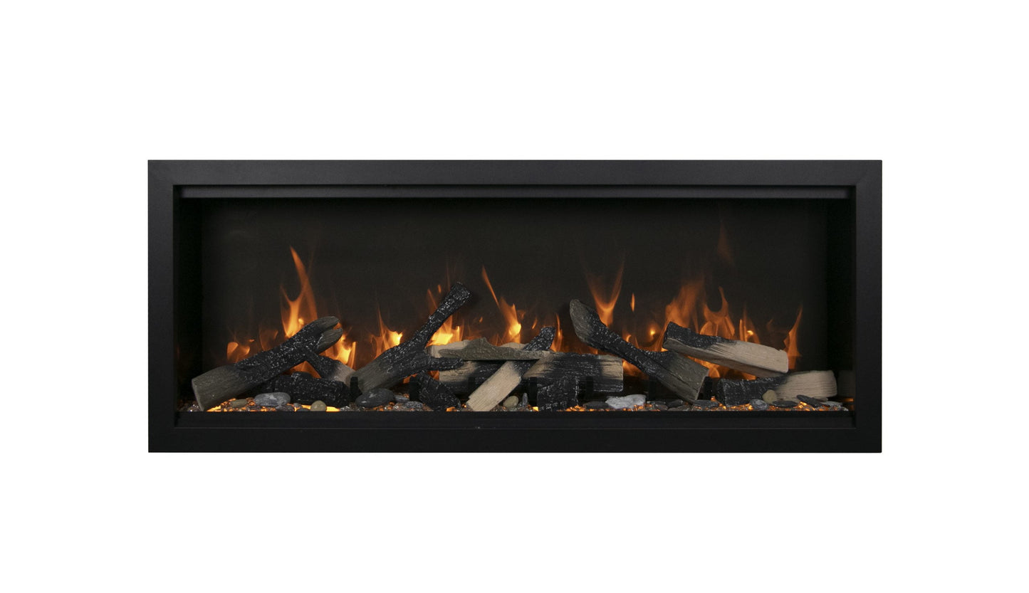 Amantii 74" Symmetry Extra Tall Smart Built-in Electric Fireplace