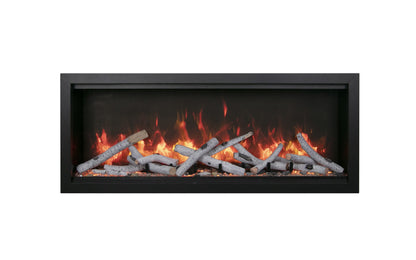 Amantii 100" Symmetry Extra Tall Smart Built-in Electric Fireplace