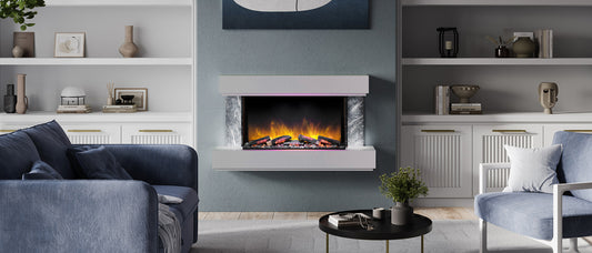 Milan Suite Electric Fireplace Electric Fireplace