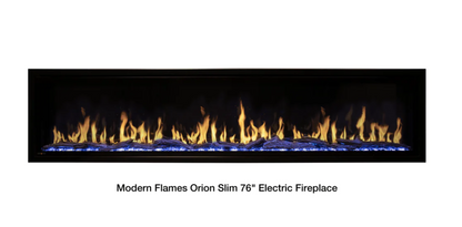 Modern Flames 100" Orion Slim Built-In Electric Fireplace