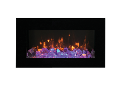 Amantii 48-inch wall mount or flush mount electric fireplace alternate view