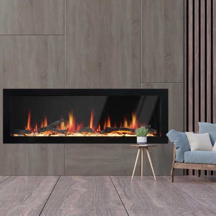 Litedeer Homes Latitude II Wall Mounted Electric Fireplace