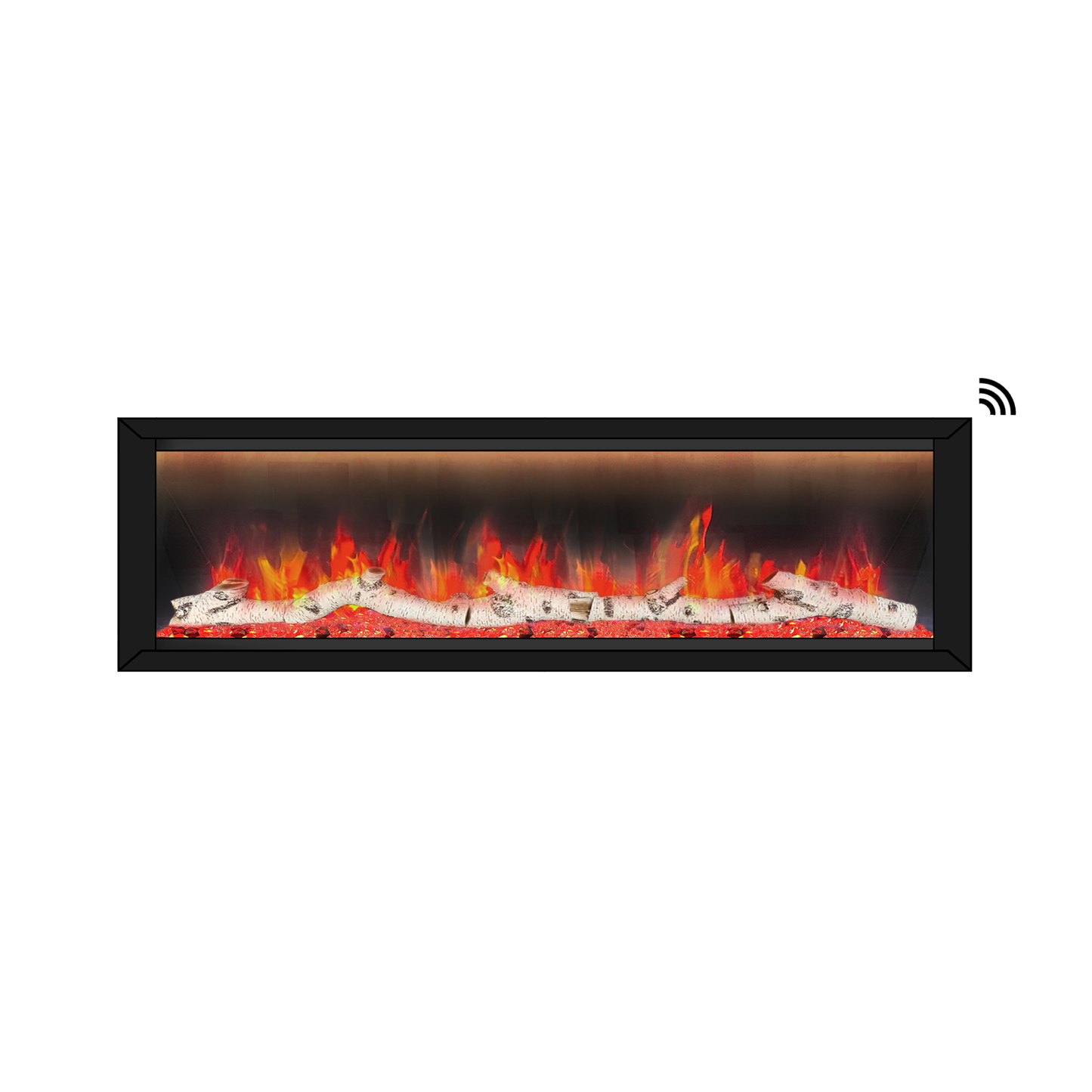 Allegro 76" Smart Linear Electric Fireplace