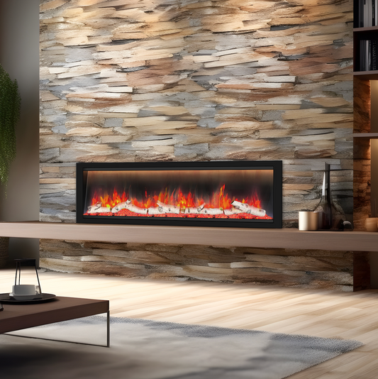 Allegro 68" Smart Linear Electric Fireplace