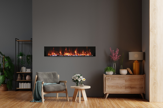 Amantii 60" Panorama BI Extra Slim Smart electric fireplace