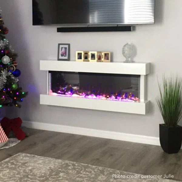 Touchstone Chesmont 50-Inch 3-Sided Wall-Mounted Electric Fireplace product image 1