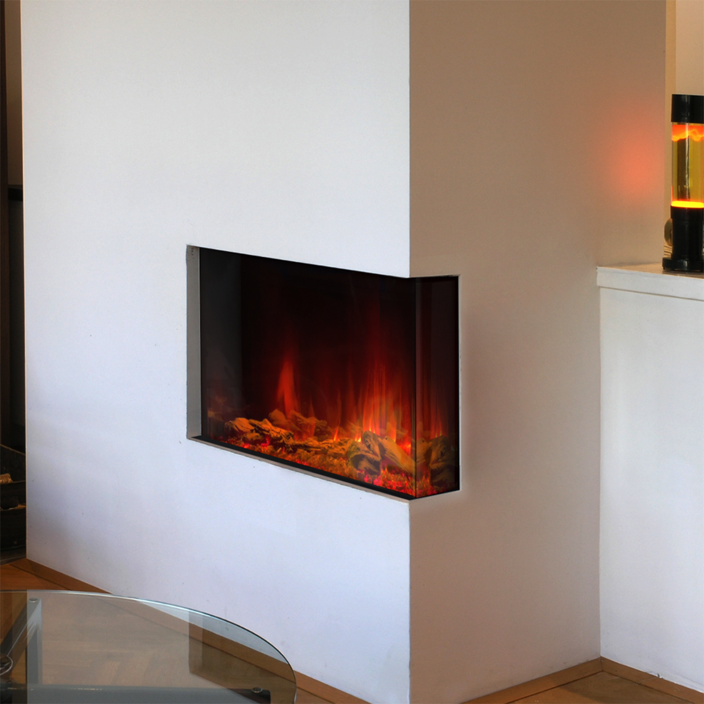 Melody Series 35" Multi-Sided Electric Fireplace