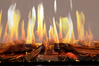 Close-up of Nova Clear multi-dimensional flames