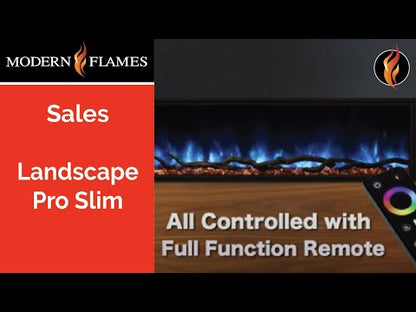 Modern Flames 56" Landscape Pro Slim Electric Fireplace