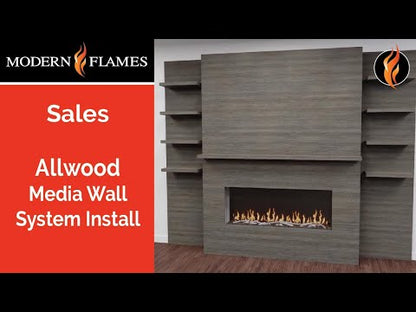 Modern Flames Allwood Wall System Spectrum Streamline