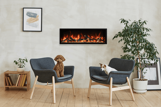 Amantii Symmetry Extra Tall smart electric fireplace