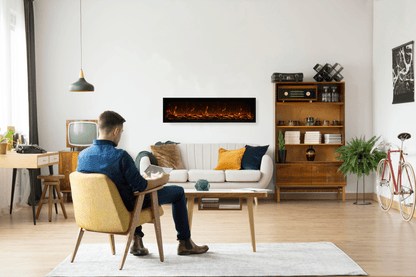 Amantii Symmetry Extra Tall built-in electric fireplace