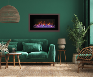 Amantii 26 Wall Mount or Flush Mount Electric Fireplace - Very Good  Fireplace