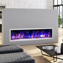 Load image into Gallery viewer, Dynasty Fireplaces Cascade 74&quot; Smart Linear Electric Fireplace