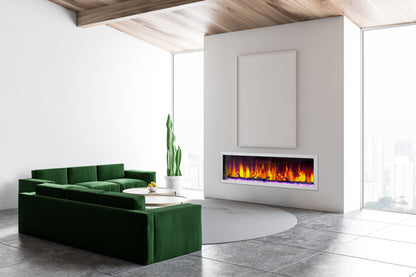 Dynasty Fireplaces Cascade 52" Smart Linear Electric Fireplace