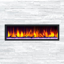 Load image into Gallery viewer, Dynasty Fireplaces Cascade 64&quot; Smart Linear Electric Fireplace