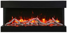 Load image into Gallery viewer, Amantii 50&quot; 3 Sided Glass Smart Electric Fireplace Built-in Only 50-TRU-VIEW-XL-DEEP
