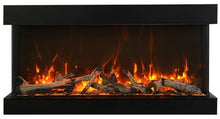 Load image into Gallery viewer, Amantii 40&quot; Tru View 3-Sided Glass 14&#39;&#39; Depth Smart Electric Fireplace