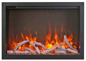 Amantii 44" Traditional Bespoke Indoor / Outdoor Smart Electric Fireplace
