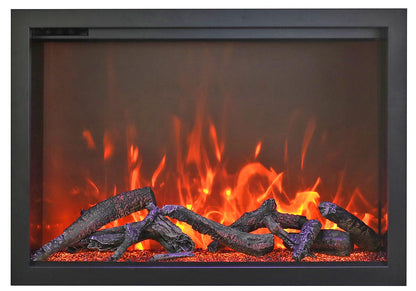 Amantii 33" Traditional Bespoke Indoor / Outdoor Smart Electric Fireplace