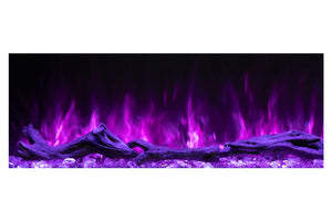 Modern Flames Landscape Pro 58'' Electric Fireplace Wall Mounted Suite
