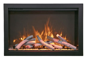 Amantii 38" Traditional Bespoke Indoor / Outdoor Smart Electric Fireplace