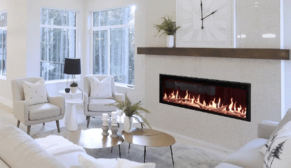 Modern Flames 76" Orion Slim Built-In Electric Fireplace