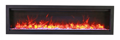Amantii 74" Symmetry Bespoke Electric Fireplace