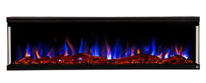 Touchstone Sideline Infinity 3 Sided 72" WiFi Enabled Smart Recessed Electric Fireplace 80051 (Alexa/Google Compatible)