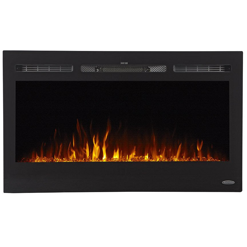 Touchstone Sideline 36" Recessed or Mounted Electric Fireplace