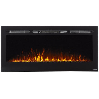 Touchstone Sideline 45" Recessed or Mounted Electric Fireplace