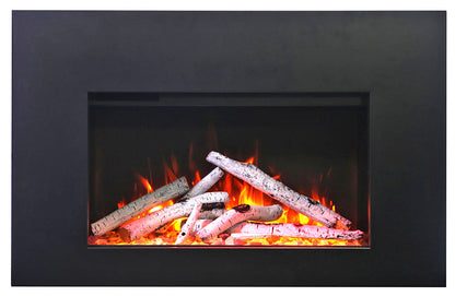 Amantii 33" Wide Traditional Bespoke Insert Smart Electric Fireplace