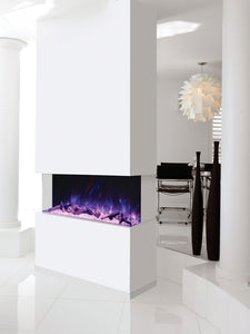 Amantii 50" 3 Sided Glass Smart Electric Fireplace Built-in Only 50-TRU-VIEW-XL-DEEP