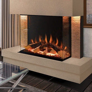 Tyrell 32" HALO Electric Fireplace by European Home | Very Good Fireplaces