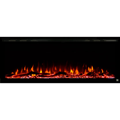 Touchstone Sideline Elite 50" WiFi-Enabled Recessed Electric Fireplace (Alexa/Google Compatible)