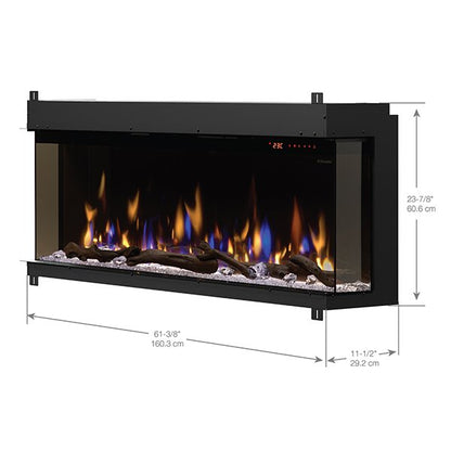 Dimplex IgniteXL Bold 60" Built-in Linear Electric Fireplace