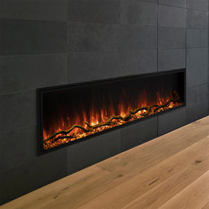 Modern Flames 80" Landscape Pro Slim Built-In Electric Fireplace | Very Good Fireplaces